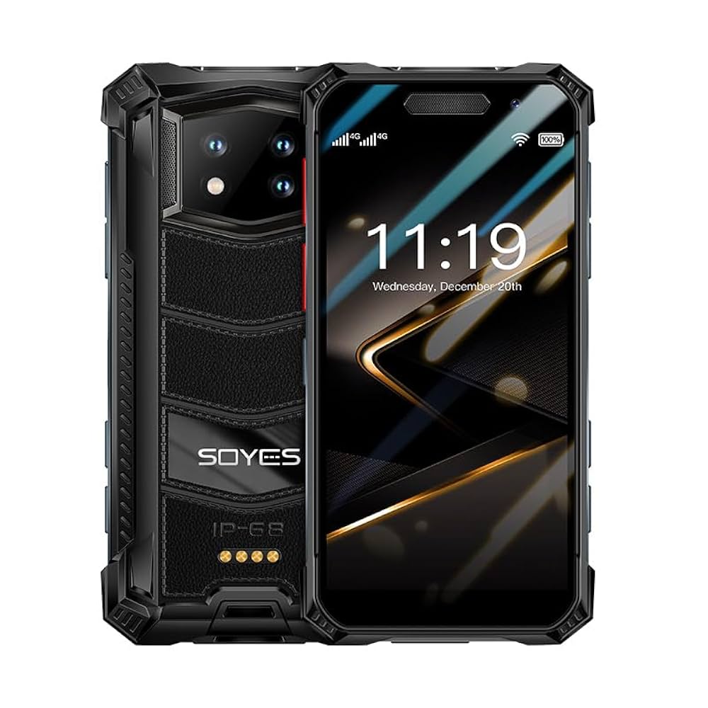 SOYES S10max 128GB ブラック Amazon | SOYES S10 MAX ミニスマートフォン IP68防水 防塵 頑丈